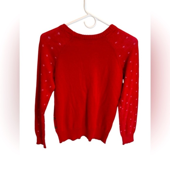 Disney Mickey Mouse Red Christmas Sweater Ladies XS | Holiday Sweater | Festive - Picture 2 of 3